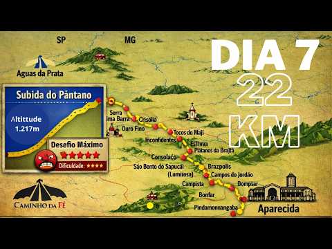 Caminho da Fé Dia 7- Tocos do Moji | Estiva - 22km
