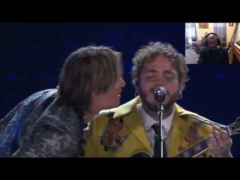 ELVIS REACTION TO - Post Malone and Keith Urban “Baby What You Want Me To Do” | Elvis Tribute