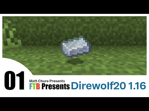 Matt Chure Presents FTB Presents Direwolf20 1.16 - Part 1 | Awe-smium