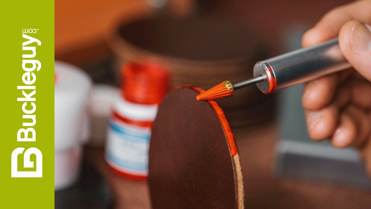 How to Use the BG Leather Edge Paint Pen