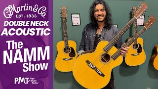 Video thumbnail for The Martin Double Neck Acoustic Guitar! - John Mayer's Request Now Available To All! - NAMM 2025 by PMTVUK