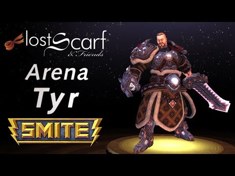 ScarfPlays Smite 337 - Tyr Man Handles Arena