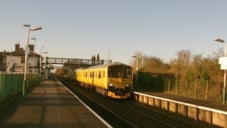 preview picture of video 'Mostyn & Flint - Network Rail DMU 2.12.2014 - 950001 Class 950'