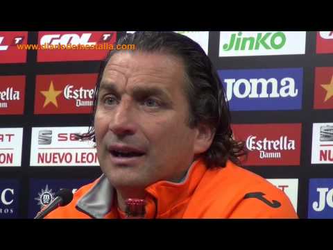 Rueda de prensa de Pizzi previa al partido contra el Levante