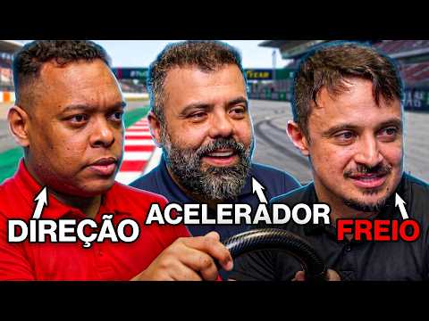 JOGAMOS F1 COM DILERA E REPORTER TOURETTE
