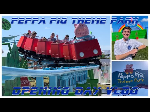Peppa Pig Theme Park Opening Day Vlog | Legoland Florida Second gate Park