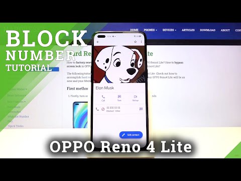 How to Block Contacts in OPPO Reno 4 Lite – Block Calls & Texts