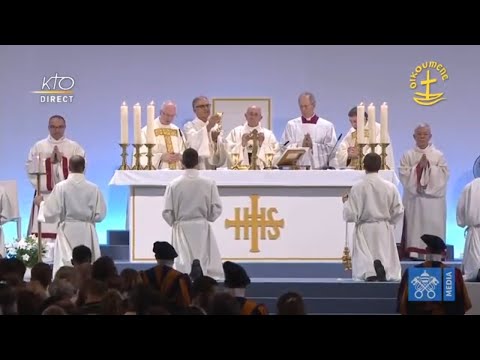 Pape en Suisse : Messe au Palais des Expositions de Genève