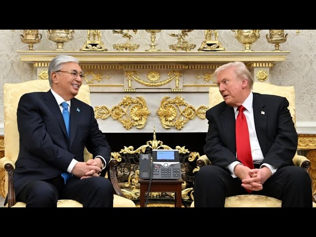 Казакстан менен АКШ президенттери сүйлөшүүлөрдү жүргүздү