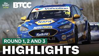 RACE HIGHLIGHTS: Rd 1,2 & 3 @ Donington Park | ITV Sport x BTCC 2026