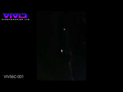 VIV56C-001 - Special Red Strobe 56s Candle