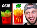 Fake Vs Real Commercials
