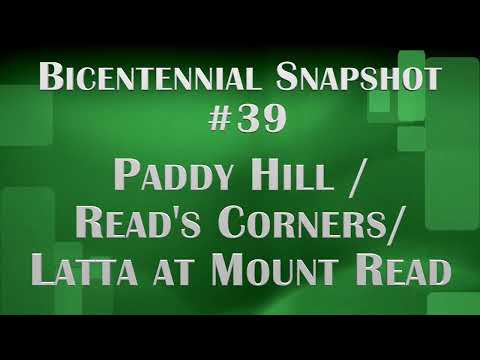 Bicentennial Snapshot # 39 - Paddy Hill, Read's Corners, Latta at Mount Read
