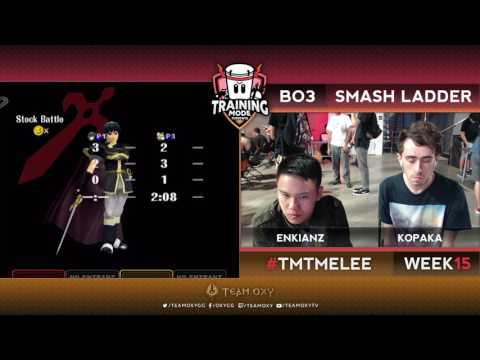 TMT 15 - Enkianz (Fox) VS Kopaka (Marth) - SSBM Smash Ladder - Smash Melee