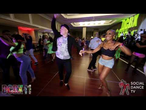 Achiko Saga & Bianca Chapman - salsa social dancing | DCBX #11 aka DC Bachata Congress