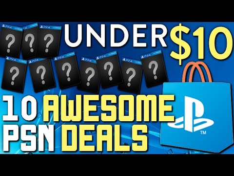 10 AWESOME PSN GAME DEALS UNDER $10 RIGHT NOW - SUPER CHEAP PS4 GAMES!