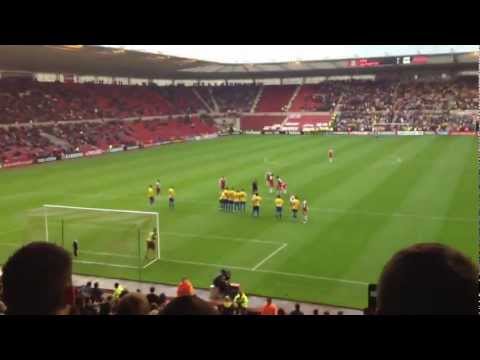 Zemmama Goal - Boro vs Southampton 2-1