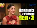 Ananya Panday And Her Views On Gen Z Ft FarahKhanK Two Much With Kajol And Twinkle