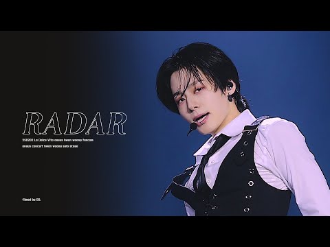 [4K] 250202 La Dolce Vita Final solo stage 'RADAR' 원어스 환웅 직캠 / ONEUS HWAN WOONG focus