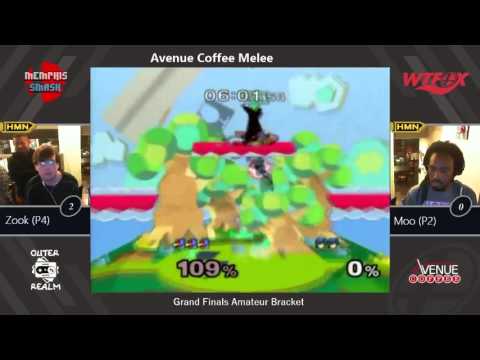 [Avenue Coffee Melee] Moo (Falco) vs Zook (Marth) Amateur Grand Finals