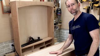 Tool Cabinet Door Build with Lock Miter Joinery - Part 6 Cabinetmaking
