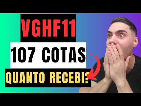 15° MÊS INVESTINDO NO VGHF11| DIVERSIFICAÇÃO| DIVIDENDOS