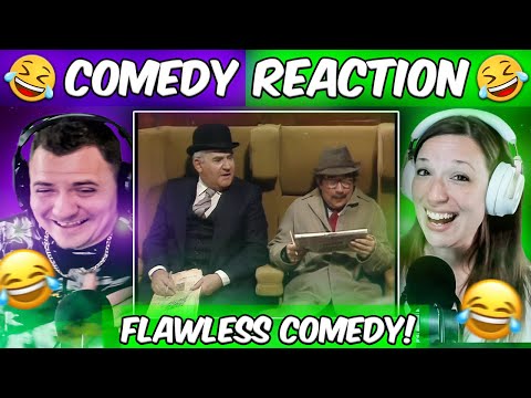 Americans React The Two Ronnies - Crossword SKETCH