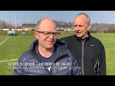 SERIE 5: Doense-Vebbestrup IF vandt 4-0 over Hobro IK (6-4-2019)