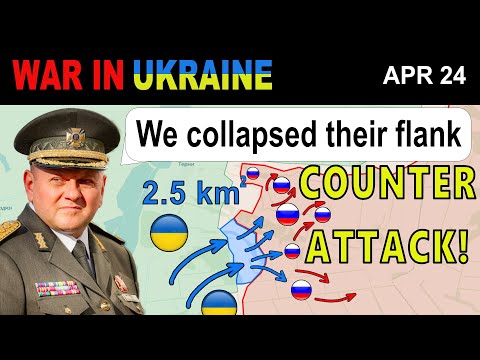 24 Apr: Good News. Ukrainians RETAKE THE INITIATIVE AND GAIN GROUND | War in Ukraine Explained