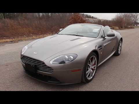 2014 Aston Martin V8 Vantage Virtual Test Drive. 10k miles
