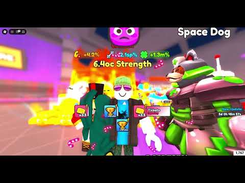 Arm Wrestling Simulator - Super Rebirth Time - 1600% to 3000%