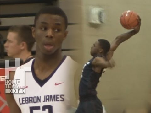 6'7 Andrew Wiggins DOMINATES At LeBron James Skills Academy