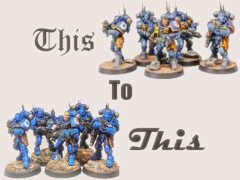 How to Recycle your old Miniatures - Build & Paint and Infiltrator Squad