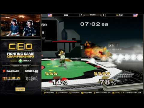 CEO 2017 - Plup (Sheik, Fox) vs iBDW (Fox) - Top 48 WR1