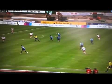 Erfurt-Bielefeld 0:3 Tor aus 65 Meter