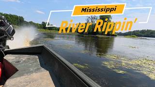 Mississippi River Rippin' - Mud Buddy Surface Drive Motor