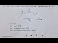 2023 ECZ Trigonometry Sine Rule Area Shortest Distance