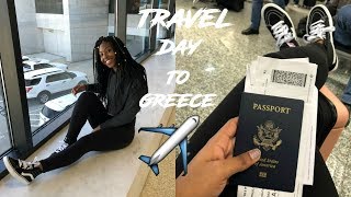 | 20 HOUR TRAVEL DAY TO GREECE! | STUDY ABROAD VLOG | TRAVEL VLOG |tramsue |