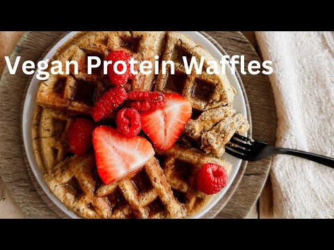 Vegan Protein Waffles