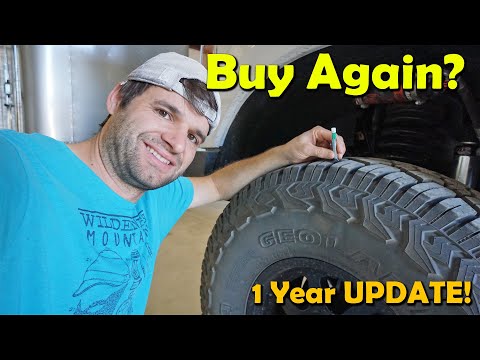 Yokohama Geolandar X-AT Hybrid – 1 Year Update Review! BUY Again?? - Super Duty Build | Part 14