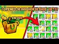 I Opened 10 000 Horseshoe Gifts In Pet Simulator 99
