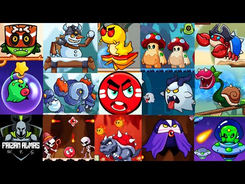 Ball V - Red Boss Challenge | Full Game All Bosses | MGIF | Android Full Gameplay WFG