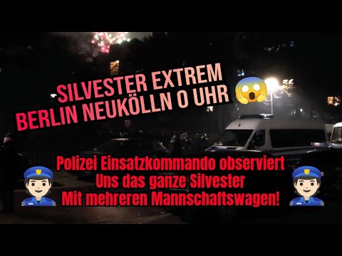 🎇Silvester 2025/26🎆 | Berlin Neukölln | 0Uhr | Polizei Observiert und kontrolliert uns grundlos 😈