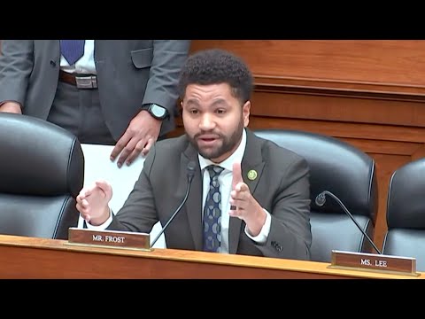 Rep. Maxwell Frost Calls Out GOP’s Border Policies With Bill To Remove Statue Of Liberty