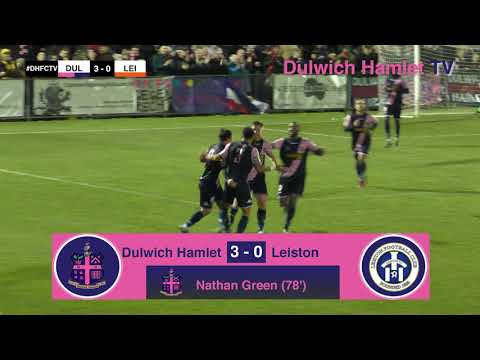 Dulwich Hamlet 3-0 Leiston, Bostik League Premier Division, 23/12/17 | Match Highlights
