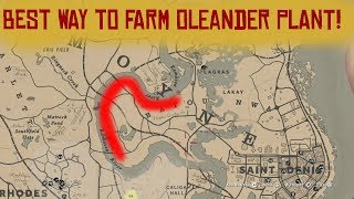 RDR 2 | Best way for gathering the Oleander Plant! | Red Dead Redemption 2