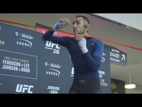 UFC 216: Open Workout Highlights