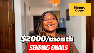 How I make money from email marketing | w/Hoppy Copy