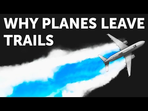 Now You Know Why Planes Leave Trails in the Sky