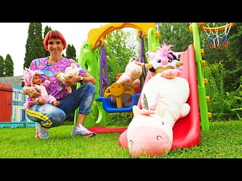 Детский садик Капуки Кануки – Милые единороги и кукла Беби Бон учатся и играют вместе!